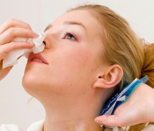 How to stop nosebleeds on Coumadin (Warfarin)